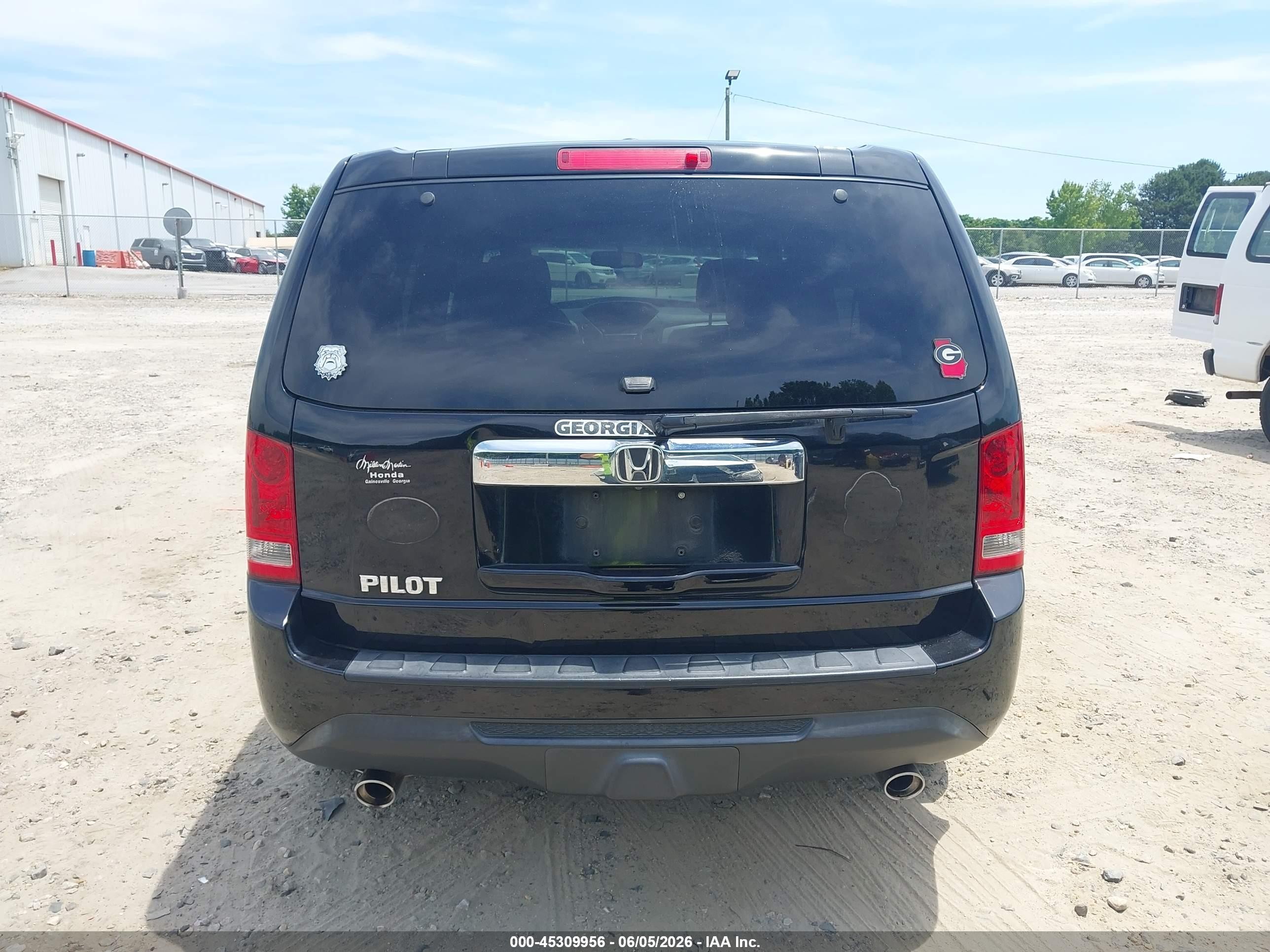 2015 Honda Pilot Ex-l Black vin: 5FNYF3H79FB004367