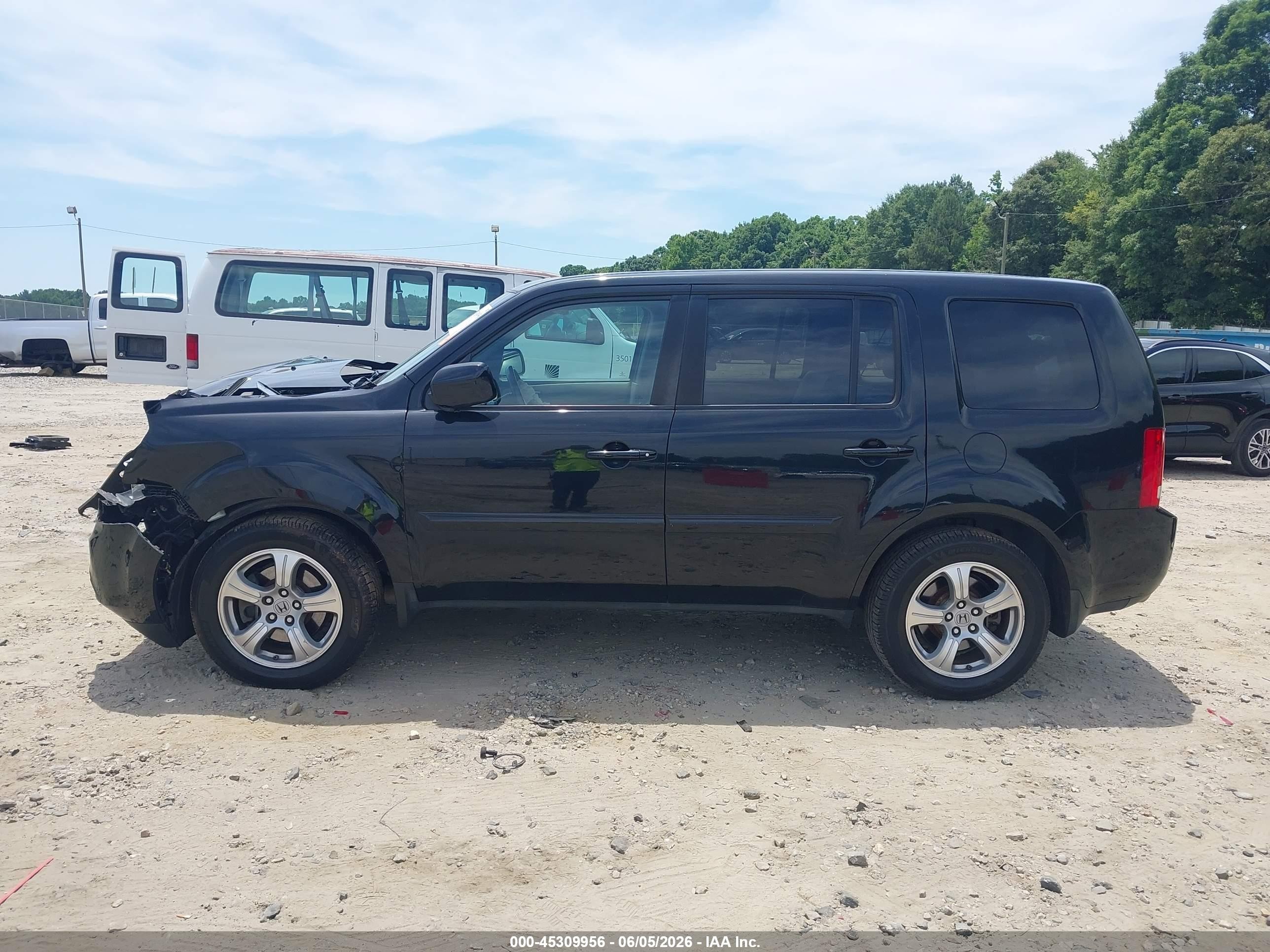 2015 Honda Pilot Ex-l Black vin: 5FNYF3H79FB004367