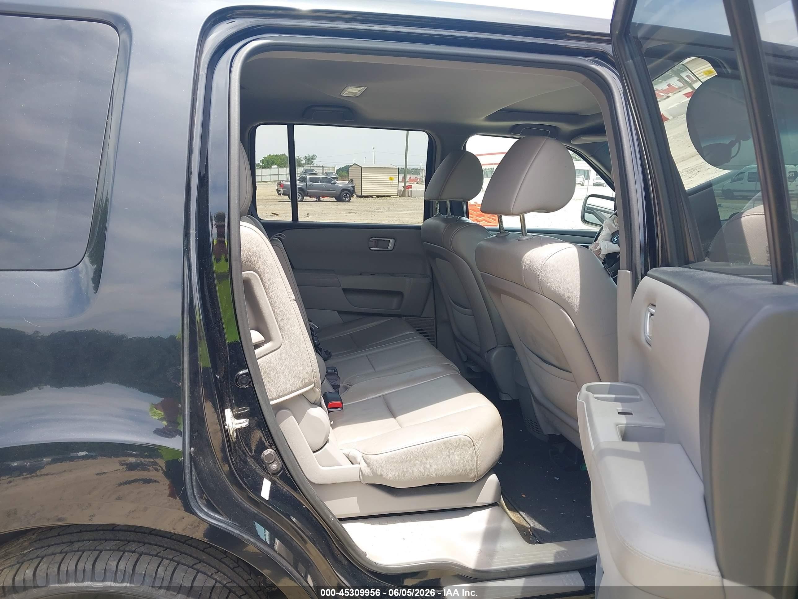 2015 Honda Pilot Ex-l Black vin: 5FNYF3H79FB004367