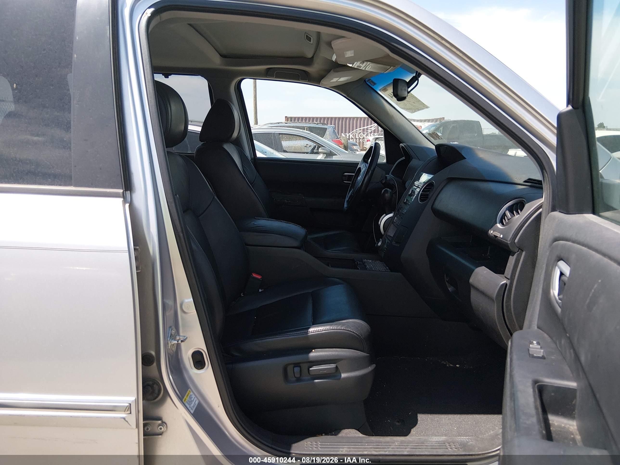 2010 Honda Pilot Touring Gray vin: 5FNYF3H87AB005888
