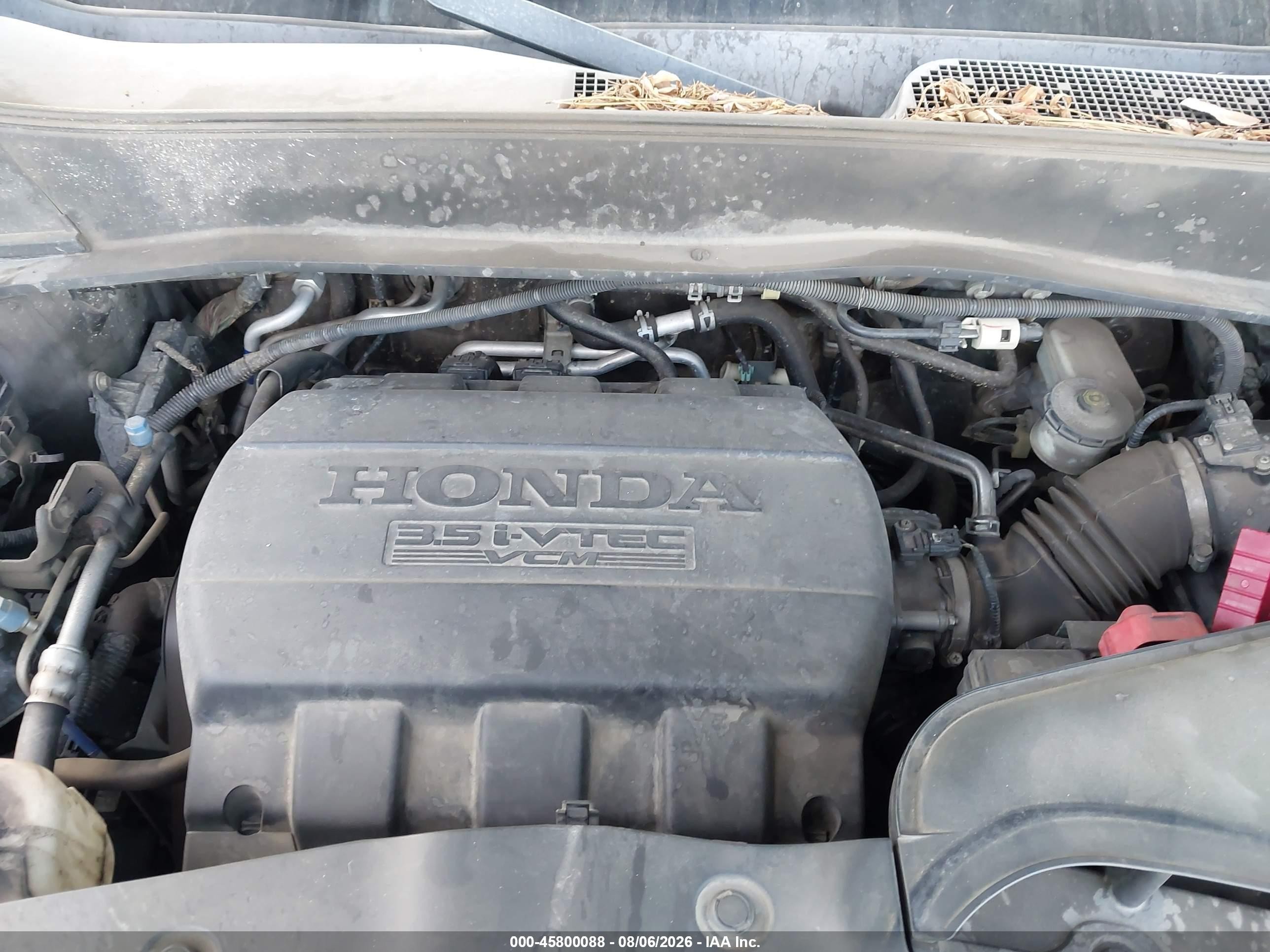 2011 Honda Pilot Touring Серый vin: 5FNYF3H91BB010725