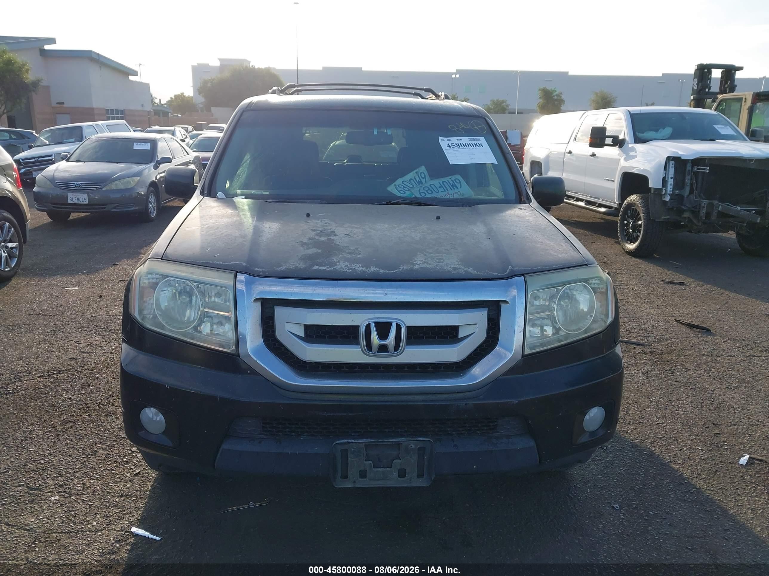 2011 Honda Pilot Touring Серый vin: 5FNYF3H91BB010725
