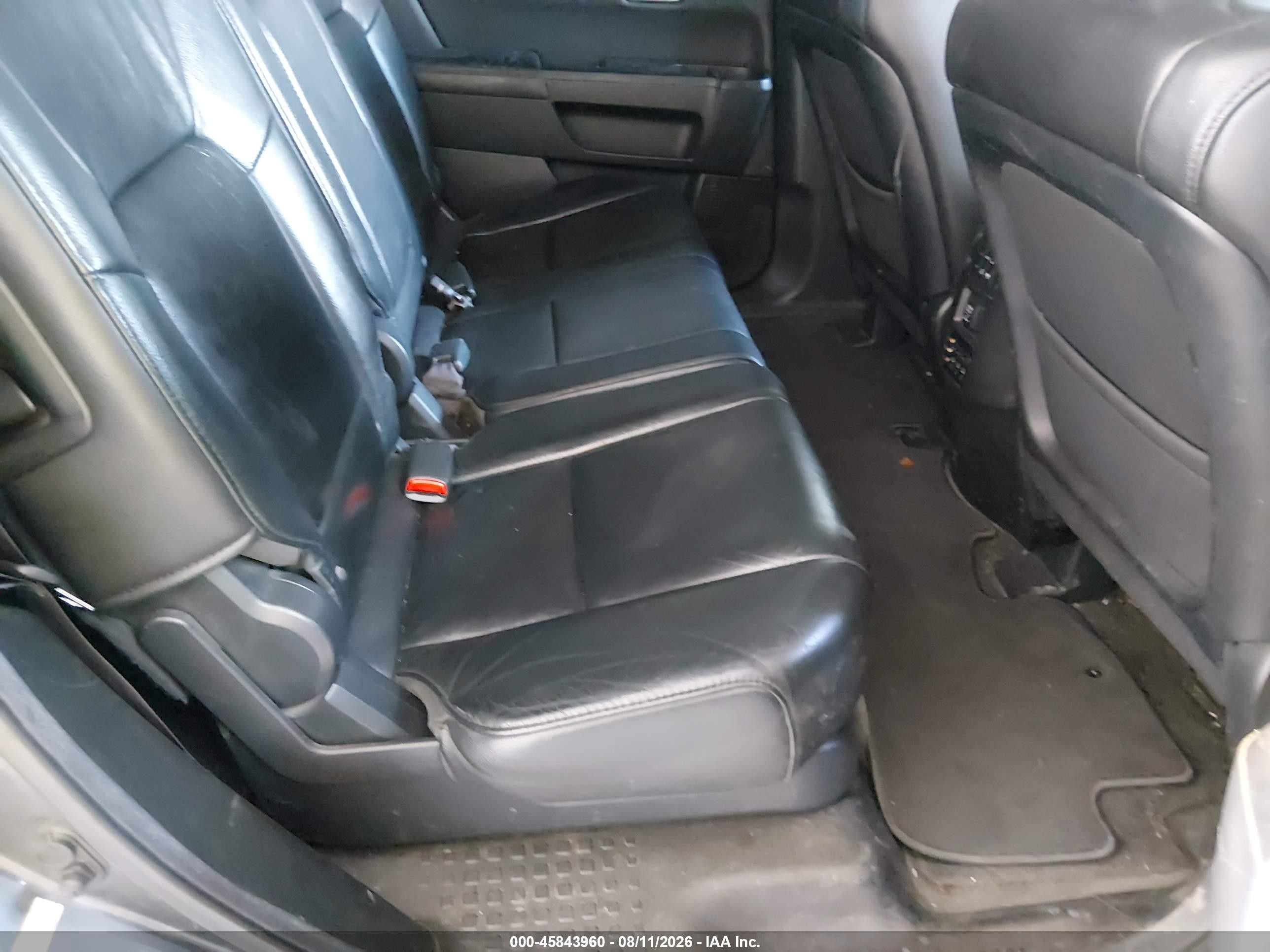 2012 Honda Pilot Touring Gray vin: 5FNYF3H91CB040681