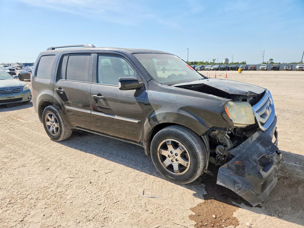 2011 Honda Pilot Touring Черный vin: 5FNYF3H92BB054118