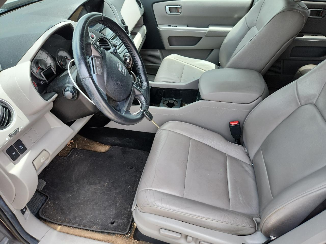 2013 Honda Pilot Touring Gray vin: 5FNYF3H92DB024071