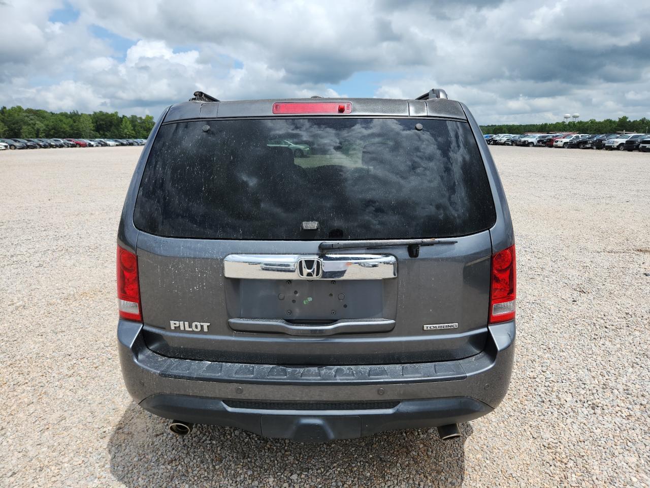 2013 Honda Pilot Touring Gray vin: 5FNYF3H92DB024071