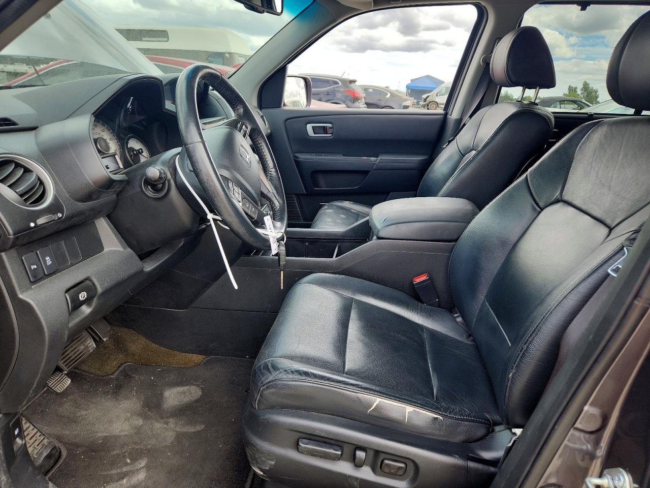 2014 Honda Pilot Touring Gray vin: 5FNYF3H92EB020555