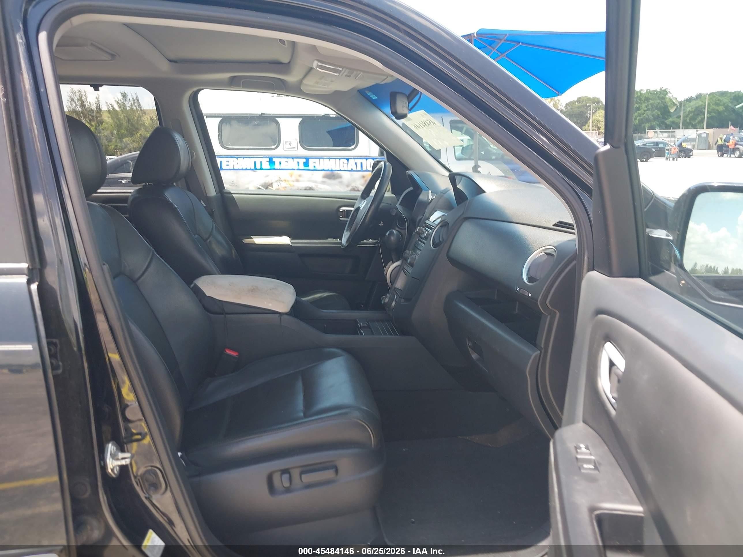 2015 Honda Pilot Touring Black vin: 5FNYF3H93FB024678