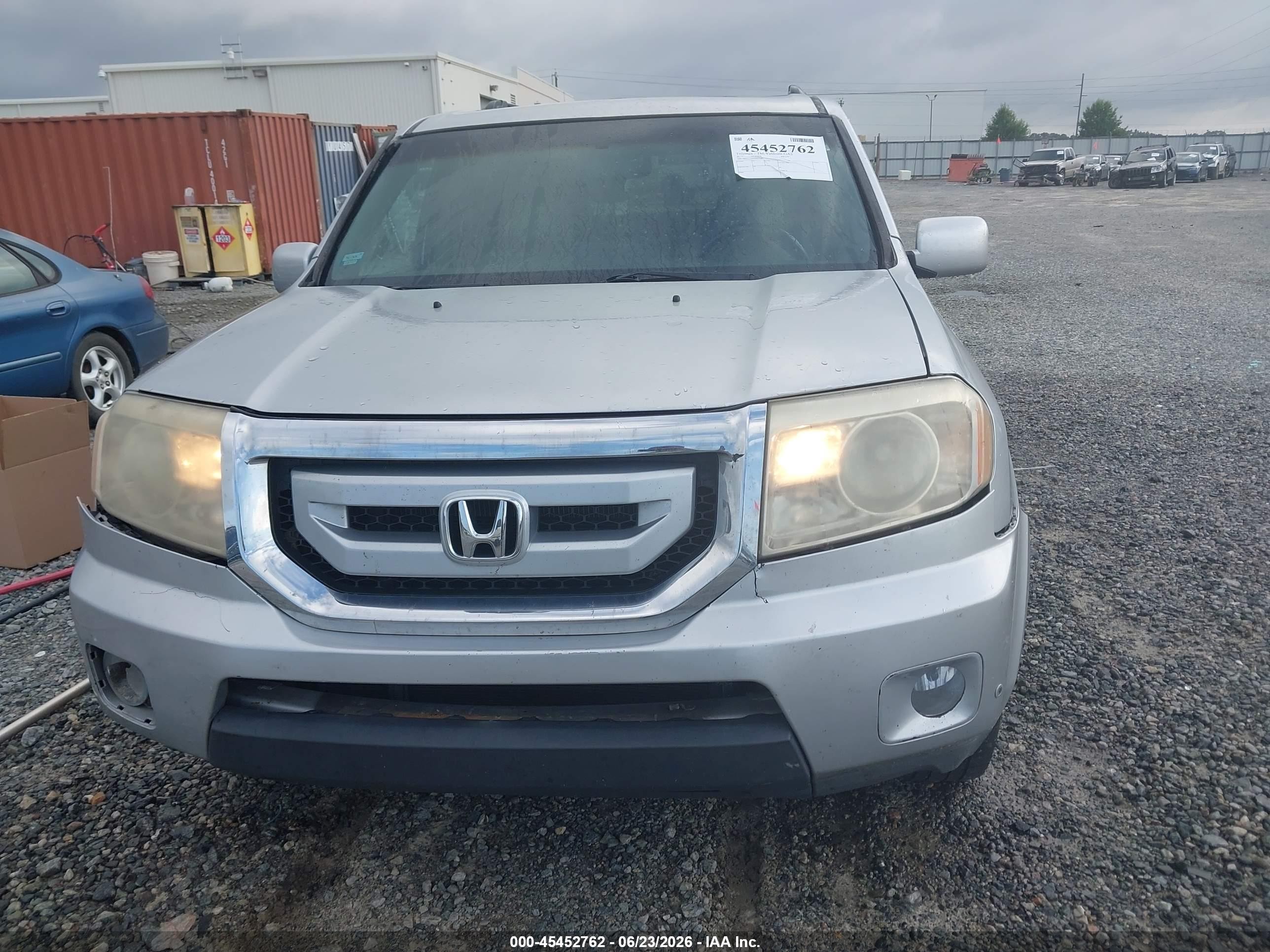 2011 Honda Pilot Touring Silver vin: 5FNYF3H94BB035487