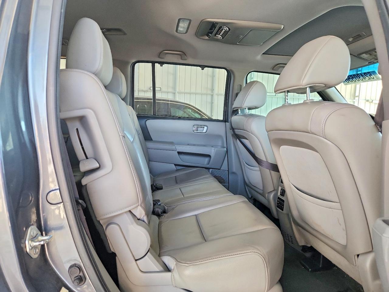 2013 Honda Pilot Touring Gray vin: 5FNYF3H94DB034634