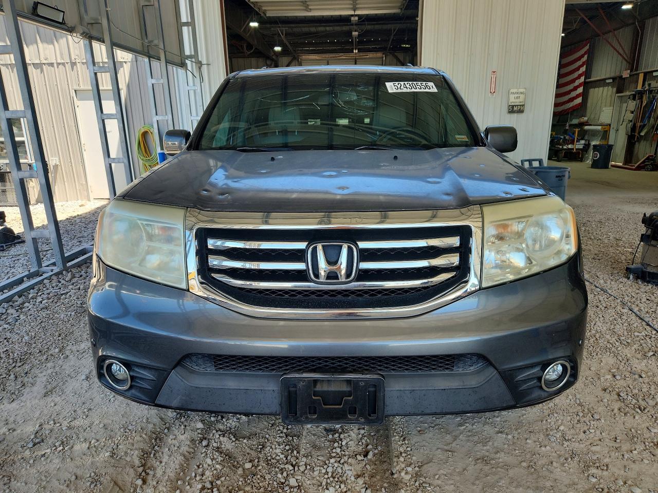 2013 Honda Pilot Touring Gray vin: 5FNYF3H94DB034634