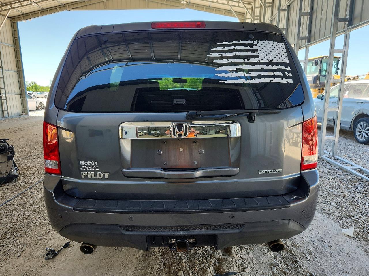 2013 Honda Pilot Touring Gray vin: 5FNYF3H94DB034634