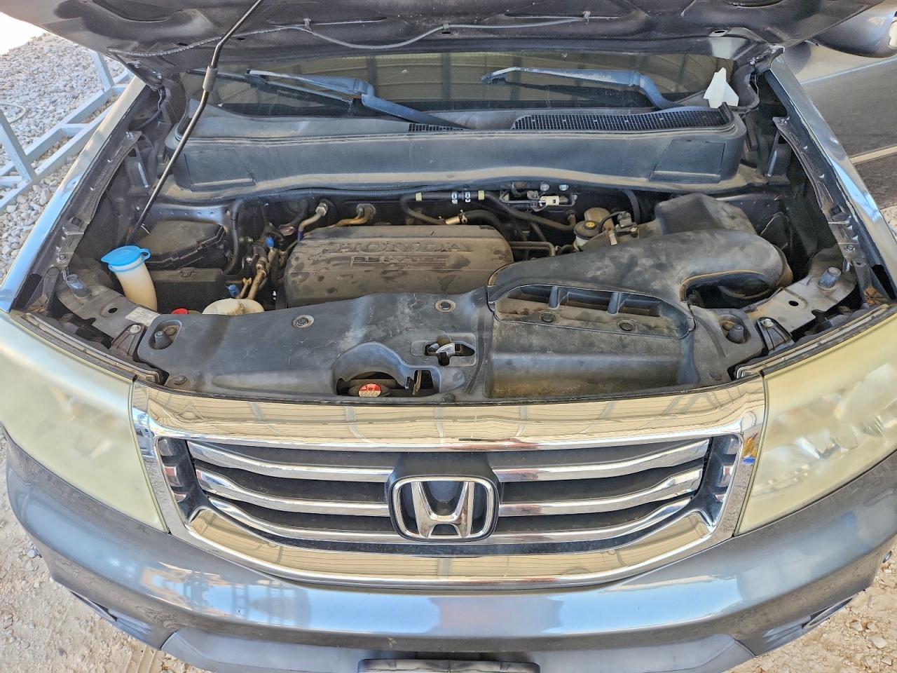 2013 Honda Pilot Touring Gray vin: 5FNYF3H94DB034634