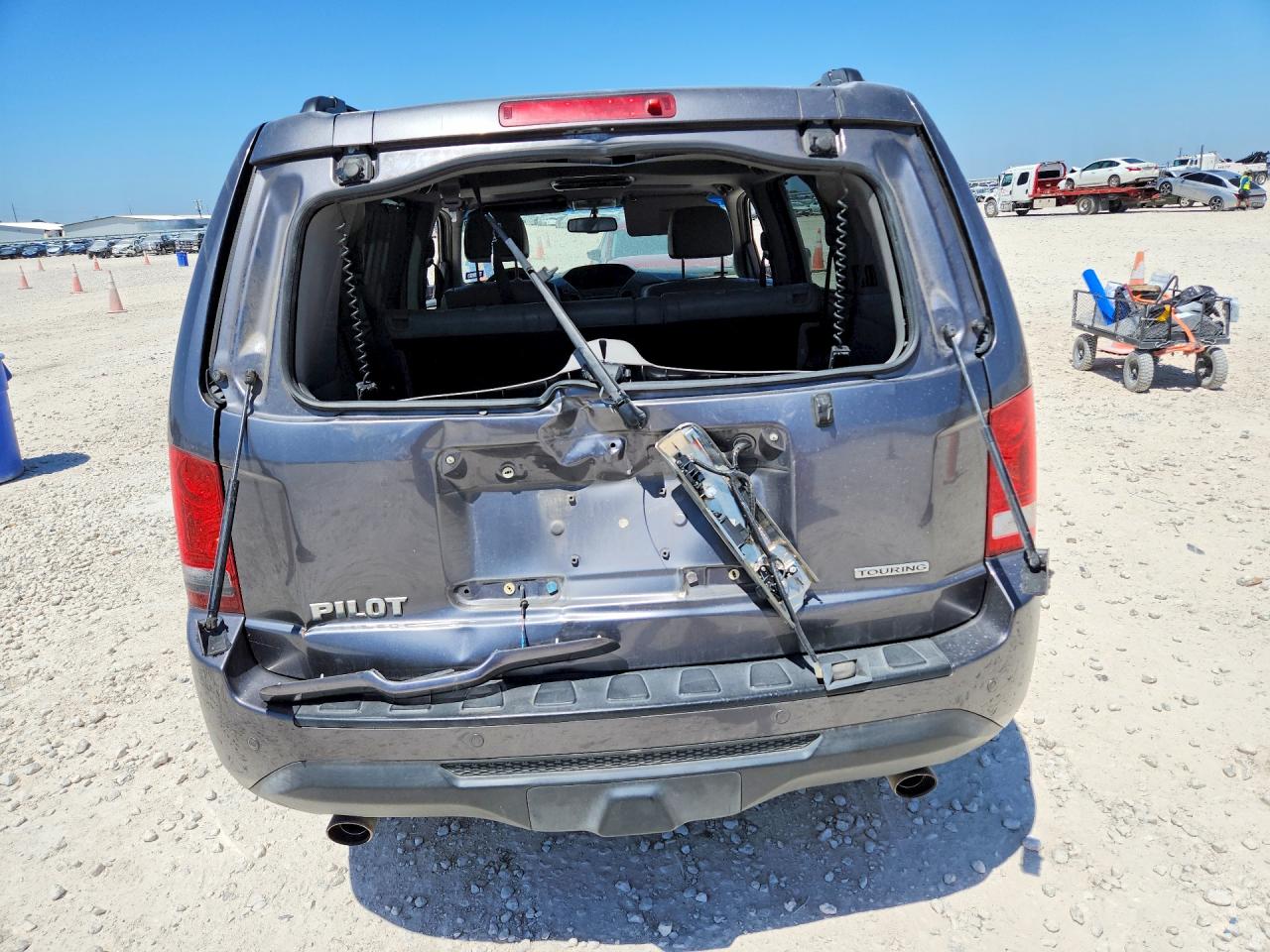 2014 Honda Pilot Touring Charcoal vin: 5FNYF3H94EB028799