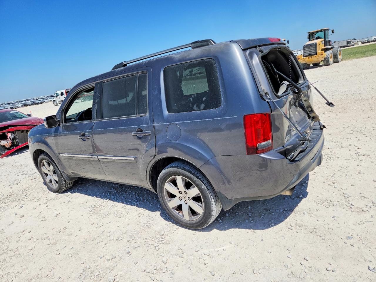 2014 Honda Pilot Touring Charcoal vin: 5FNYF3H94EB028799