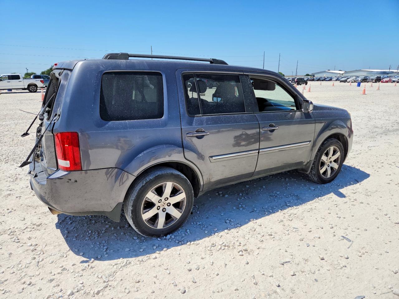 2014 Honda Pilot Touring Charcoal vin: 5FNYF3H94EB028799