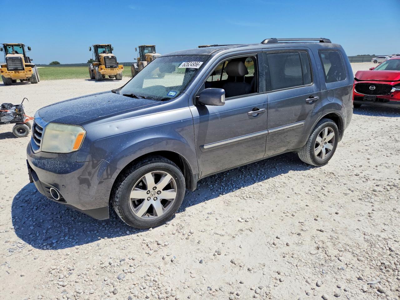 2014 Honda Pilot Touring Charcoal vin: 5FNYF3H94EB028799