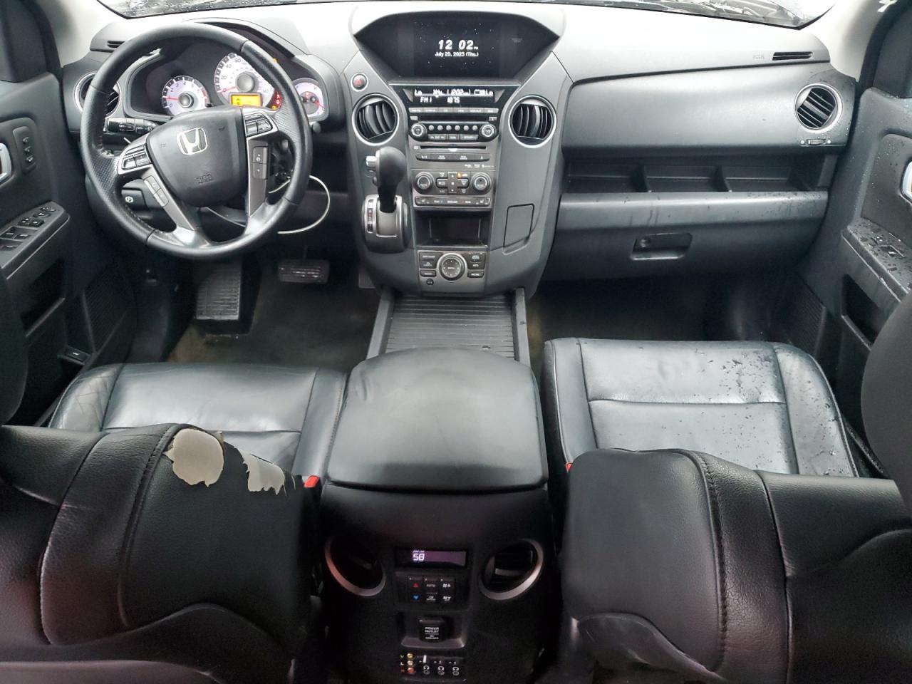 2015 Honda Pilot Touring Black vin: 5FNYF3H94FB012409