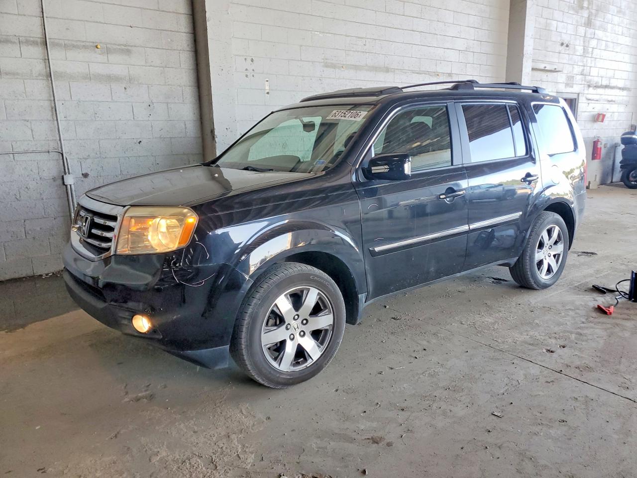 2015 Honda Pilot Touring Black vin: 5FNYF3H94FB012409