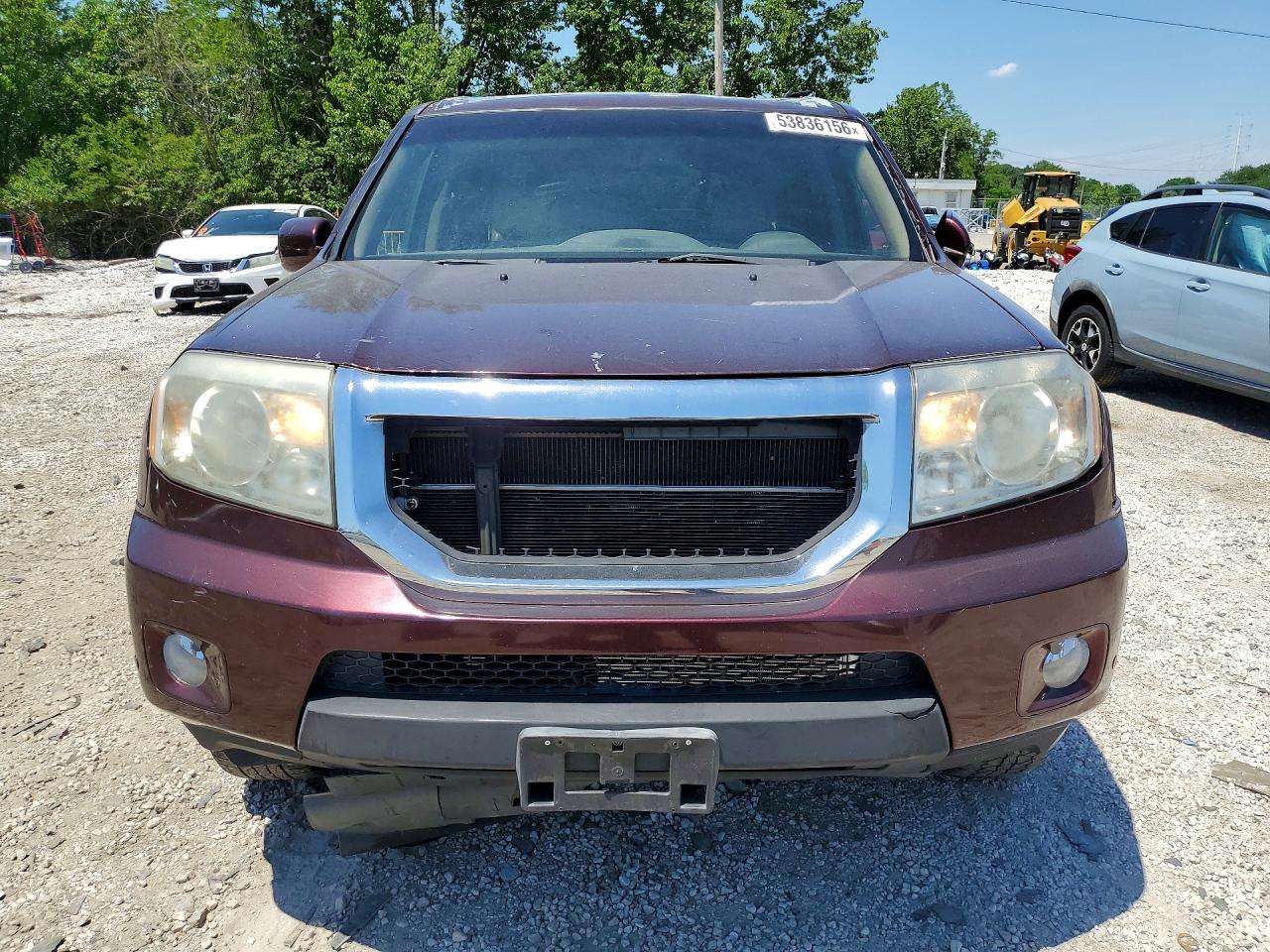 2010 Honda Pilot Touring Purple vin: 5FNYF3H95AB010449
