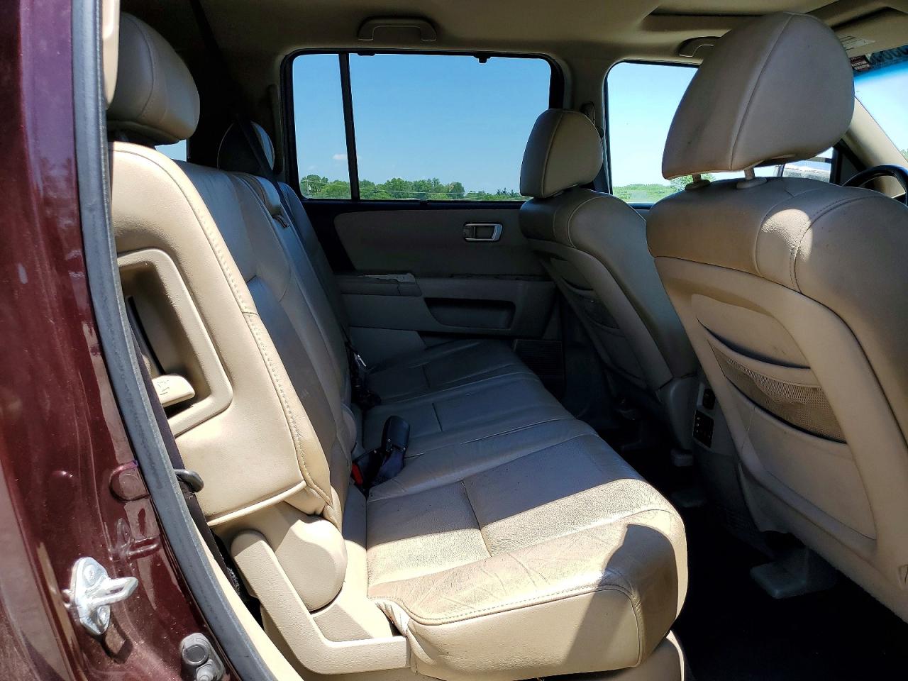 2010 Honda Pilot Touring Purple vin: 5FNYF3H95AB010449