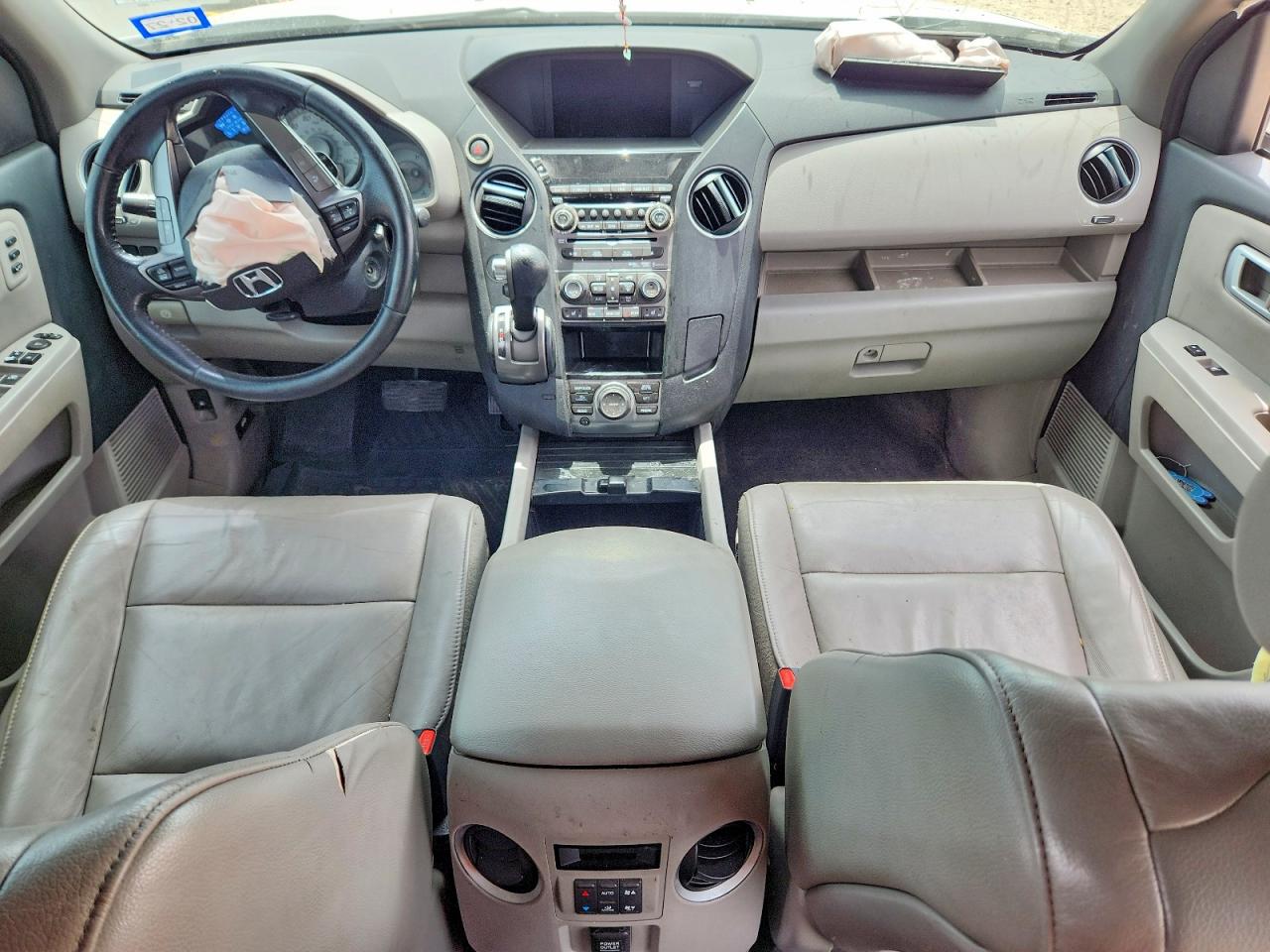 2013 Honda Pilot Touring White vin: 5FNYF3H95DB042399