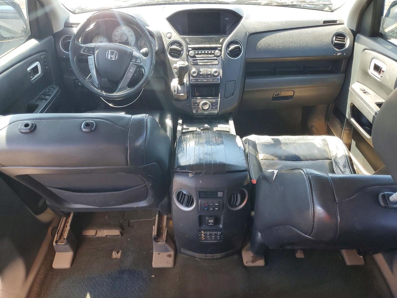 2014 Honda Pilot Touring Black vin: 5FNYF3H95EB018184