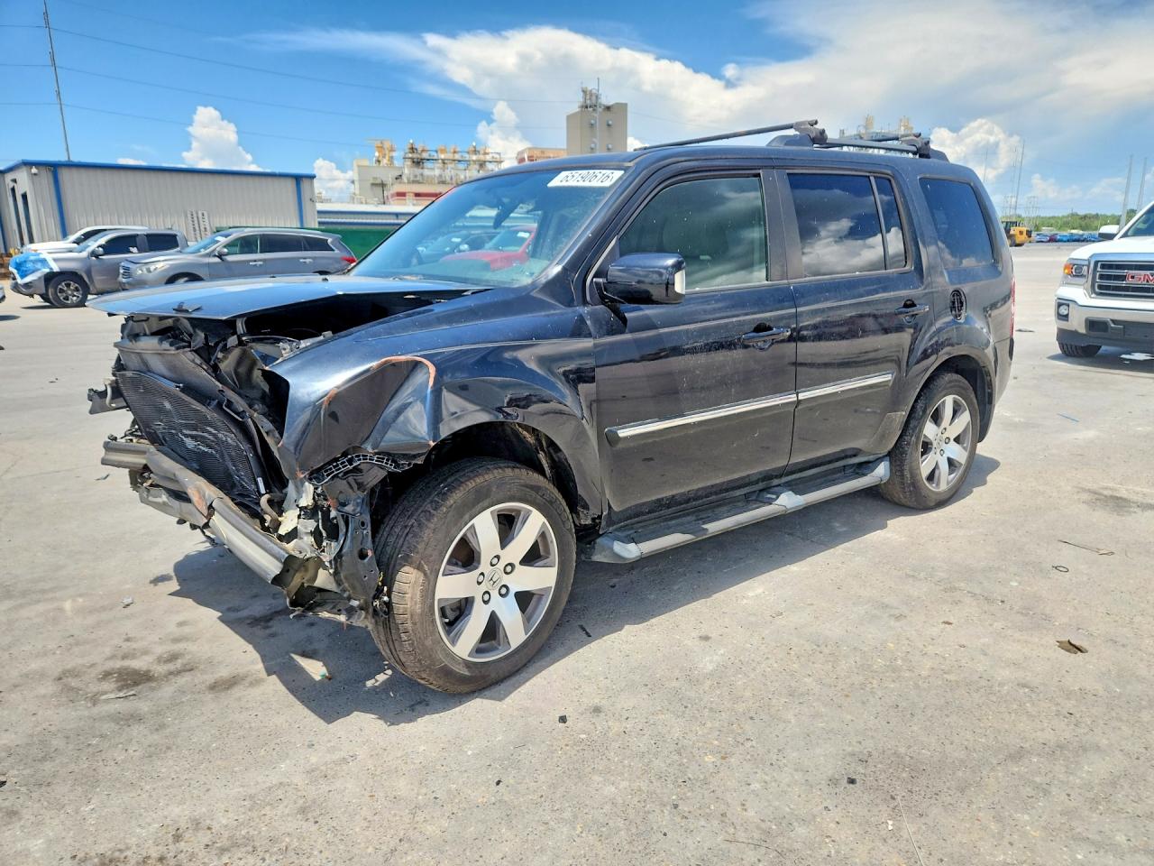 2015 Honda Pilot Touring Black vin: 5FNYF3H95FB002679