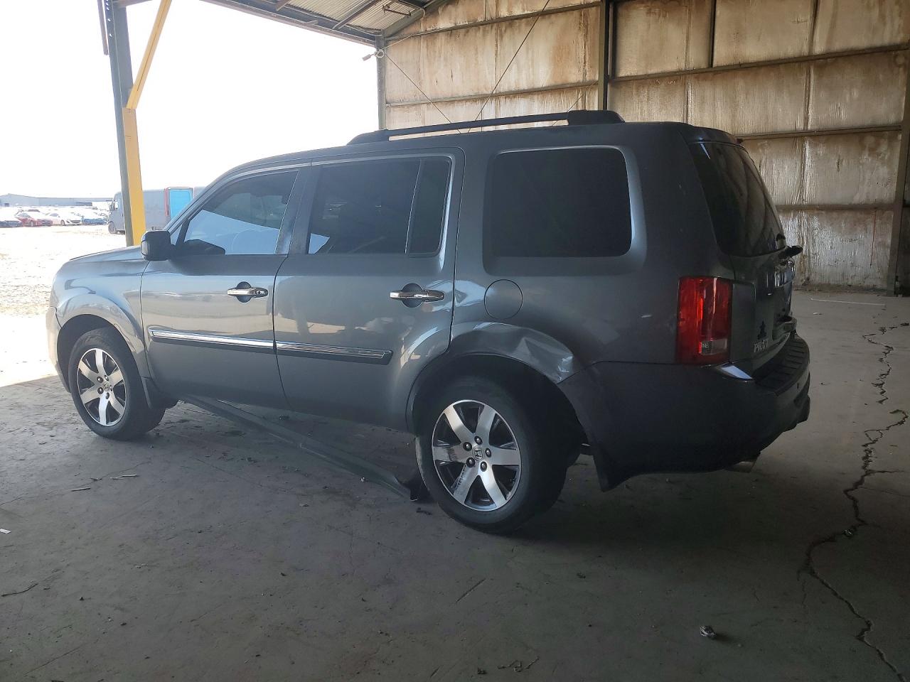 2013 Honda Pilot Touring Gray vin: 5FNYF3H96DB037938