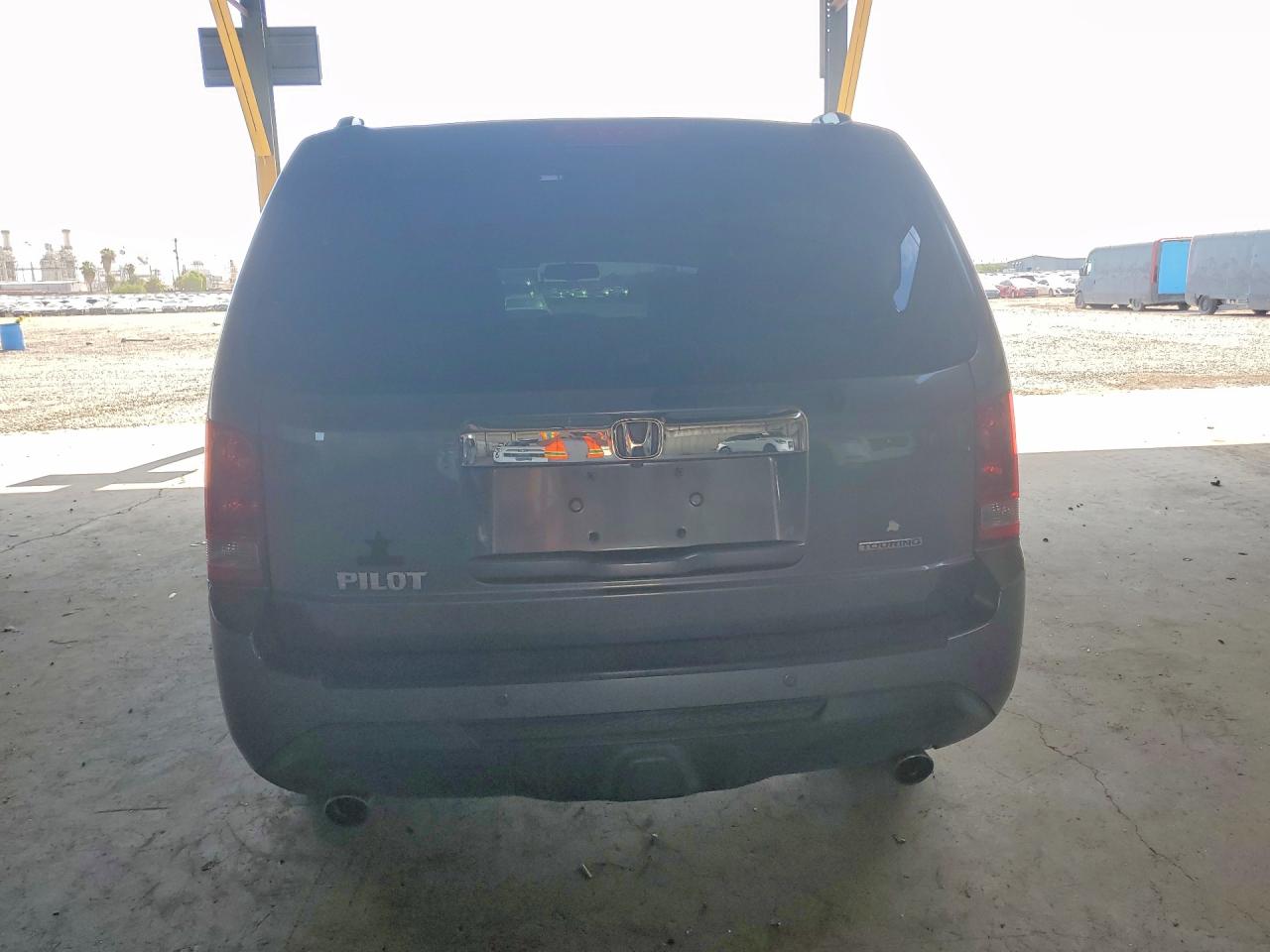 2013 Honda Pilot Touring Gray vin: 5FNYF3H96DB037938