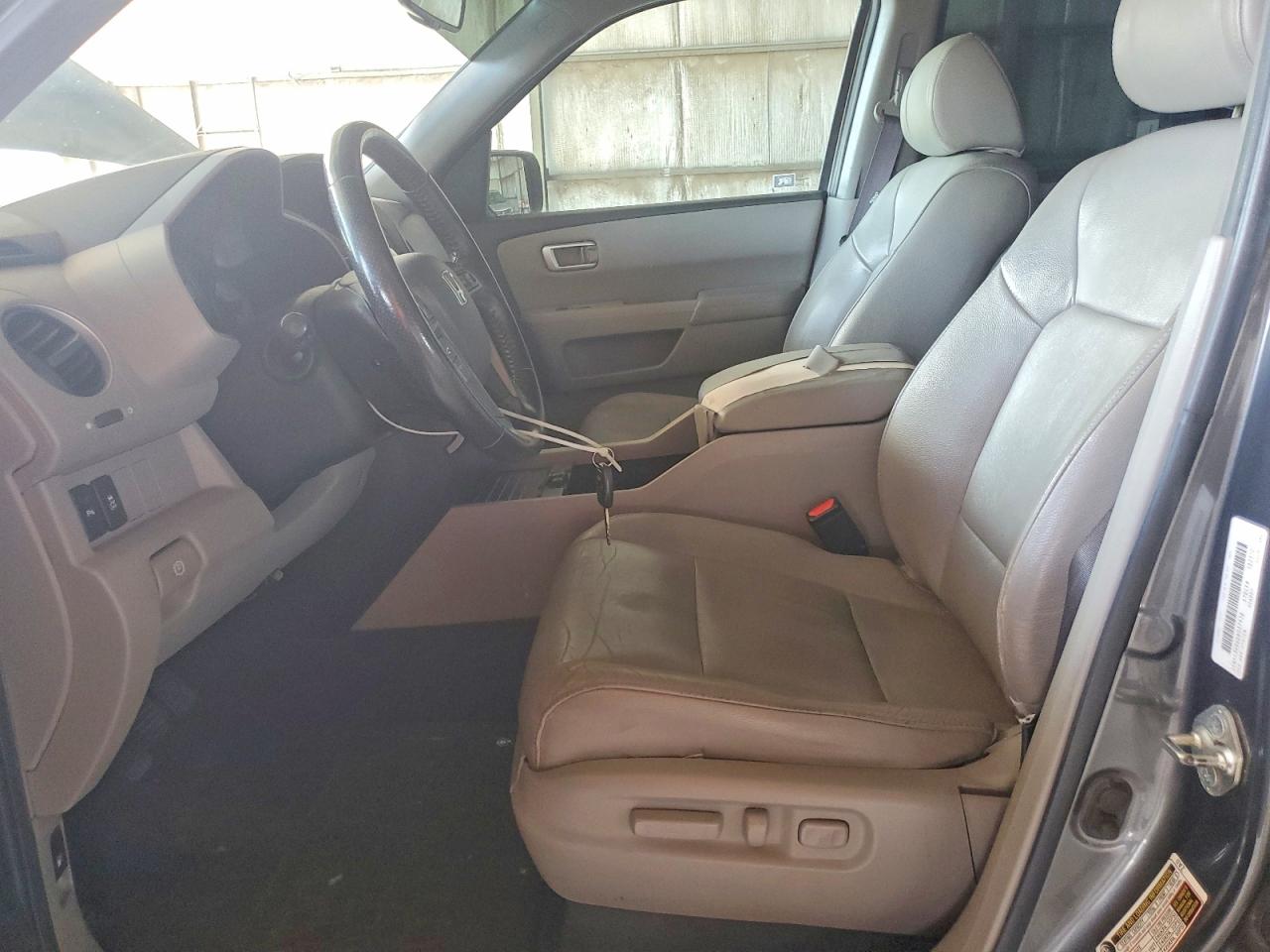2013 Honda Pilot Touring Gray vin: 5FNYF3H96DB037938