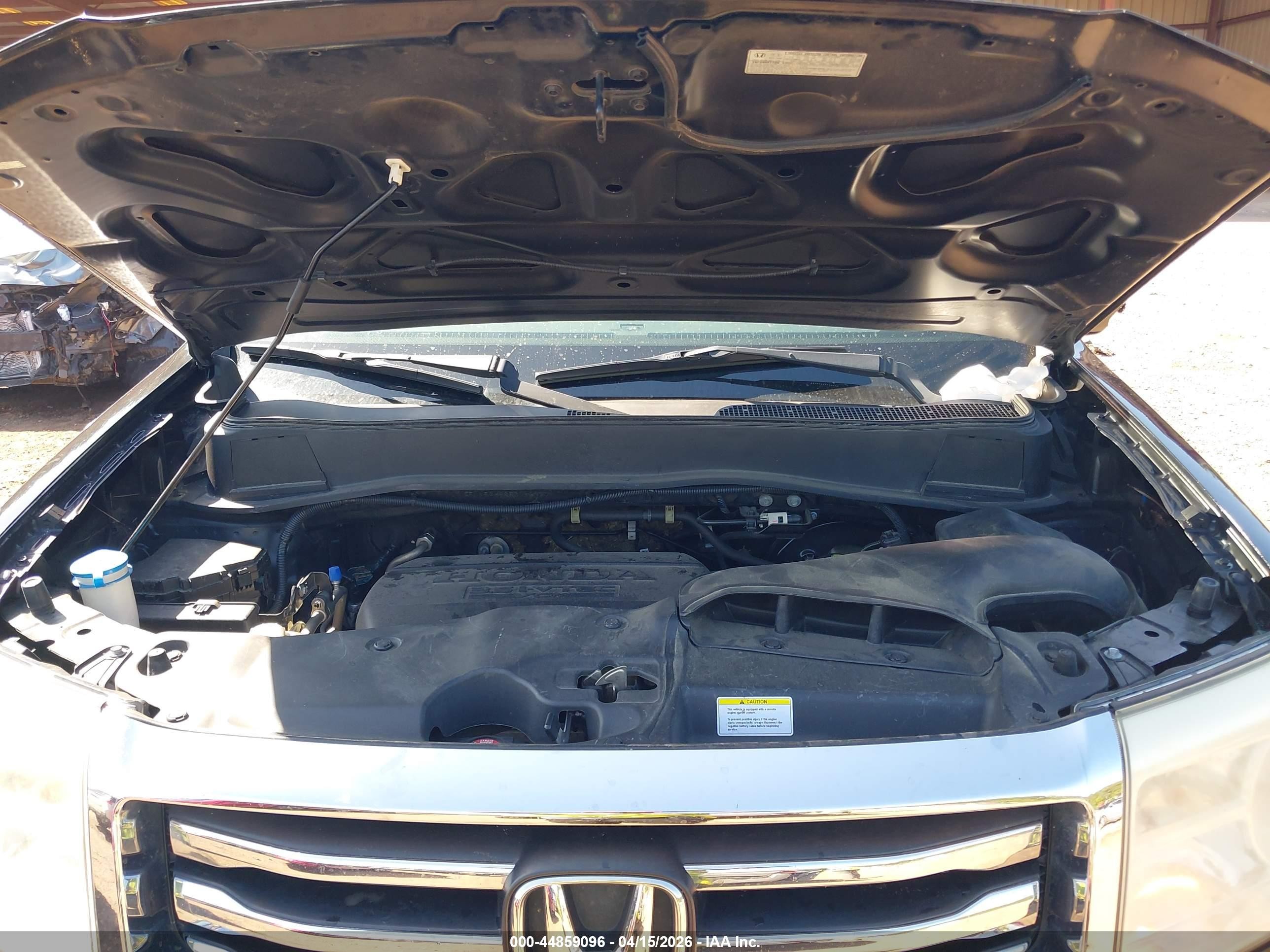 2015 Honda Pilot Touring Black vin: 5FNYF3H96FB013710