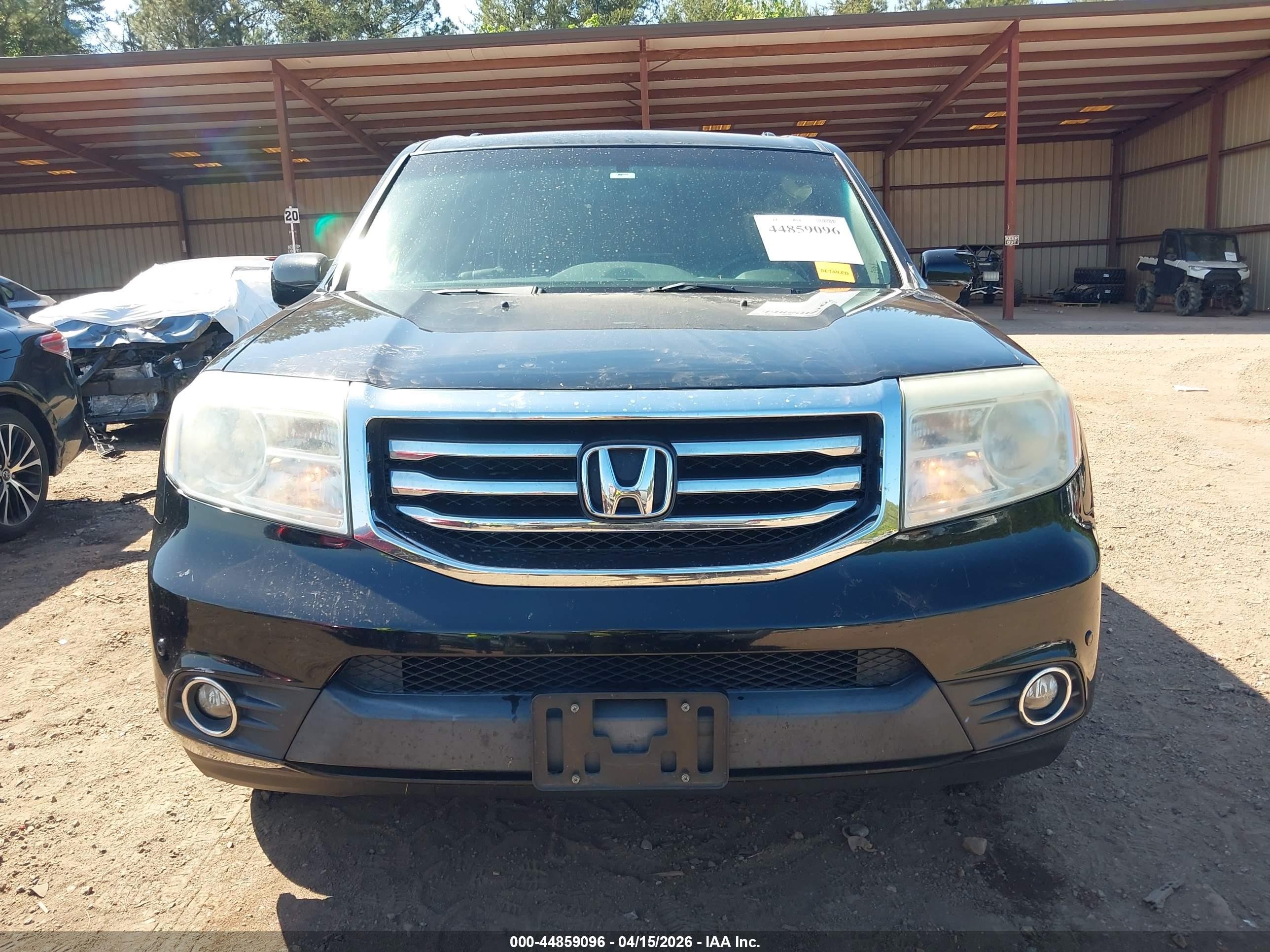 2015 Honda Pilot Touring Black vin: 5FNYF3H96FB013710