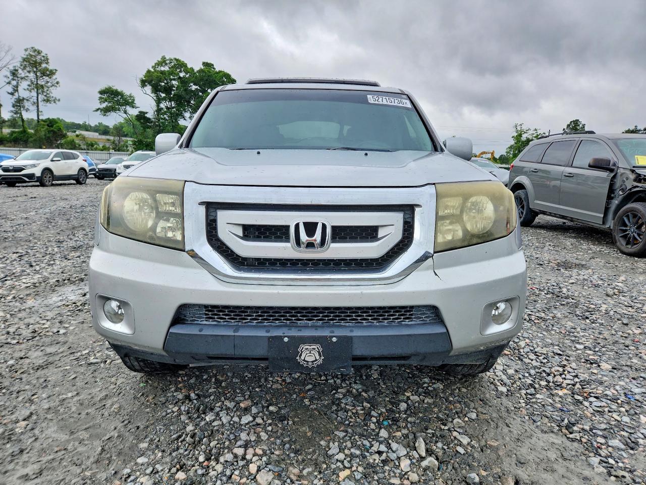 2011 Honda Pilot Touring Silver vin: 5FNYF3H97BB005173