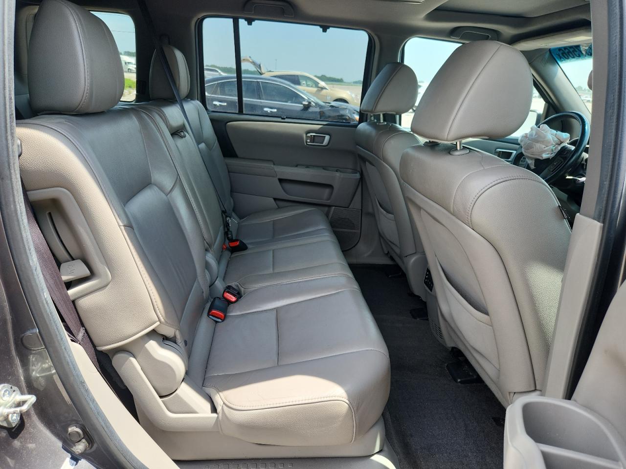 2012 Honda Pilot Touring Gray vin: 5FNYF3H97CB024694