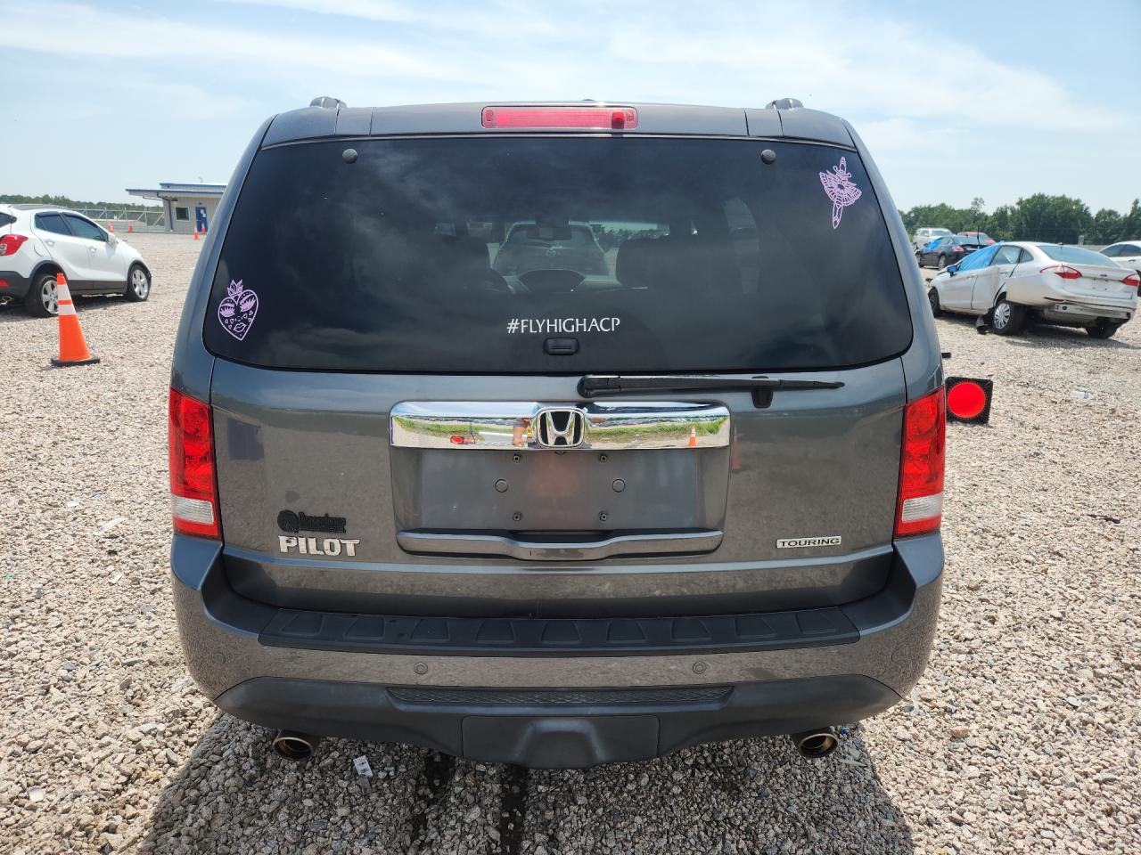2012 Honda Pilot Touring Gray vin: 5FNYF3H97CB024694