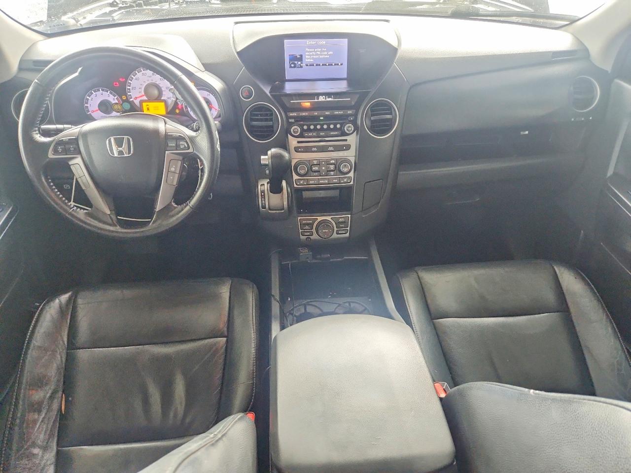 2013 Honda Pilot Touring Black vin: 5FNYF3H97DB021716