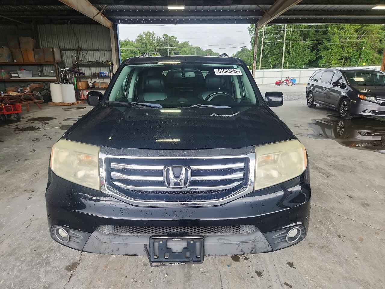 2013 Honda Pilot Touring Black vin: 5FNYF3H97DB021716