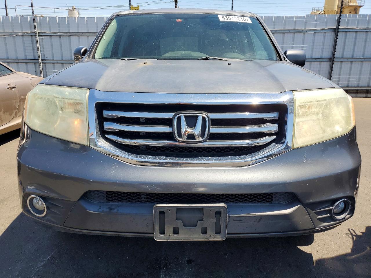 2013 Honda Pilot Touring Gray vin: 5FNYF3H97DB025488