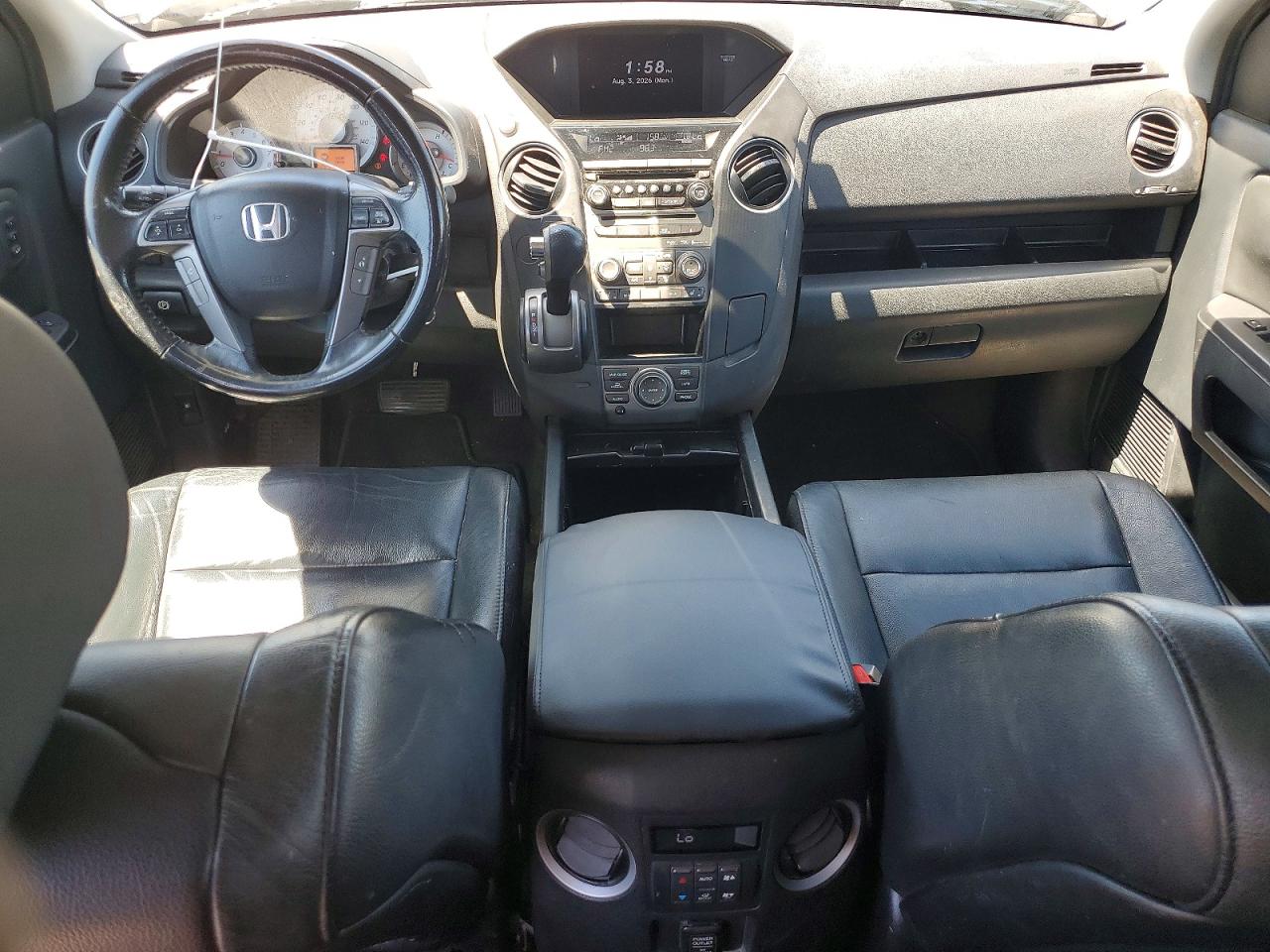 2013 Honda Pilot Touring Gray vin: 5FNYF3H97DB025488