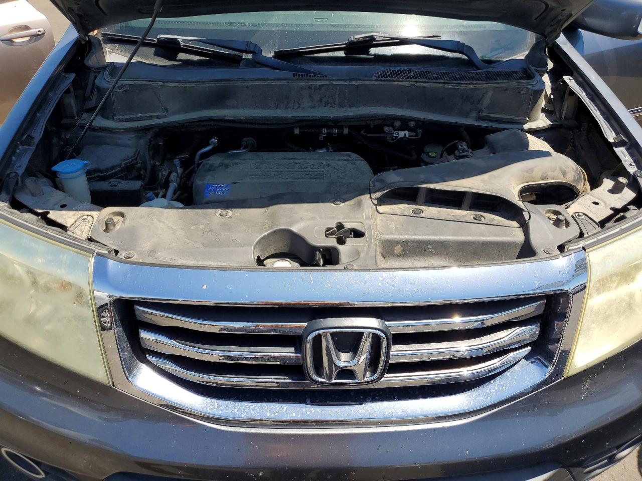2013 Honda Pilot Touring Gray vin: 5FNYF3H97DB025488