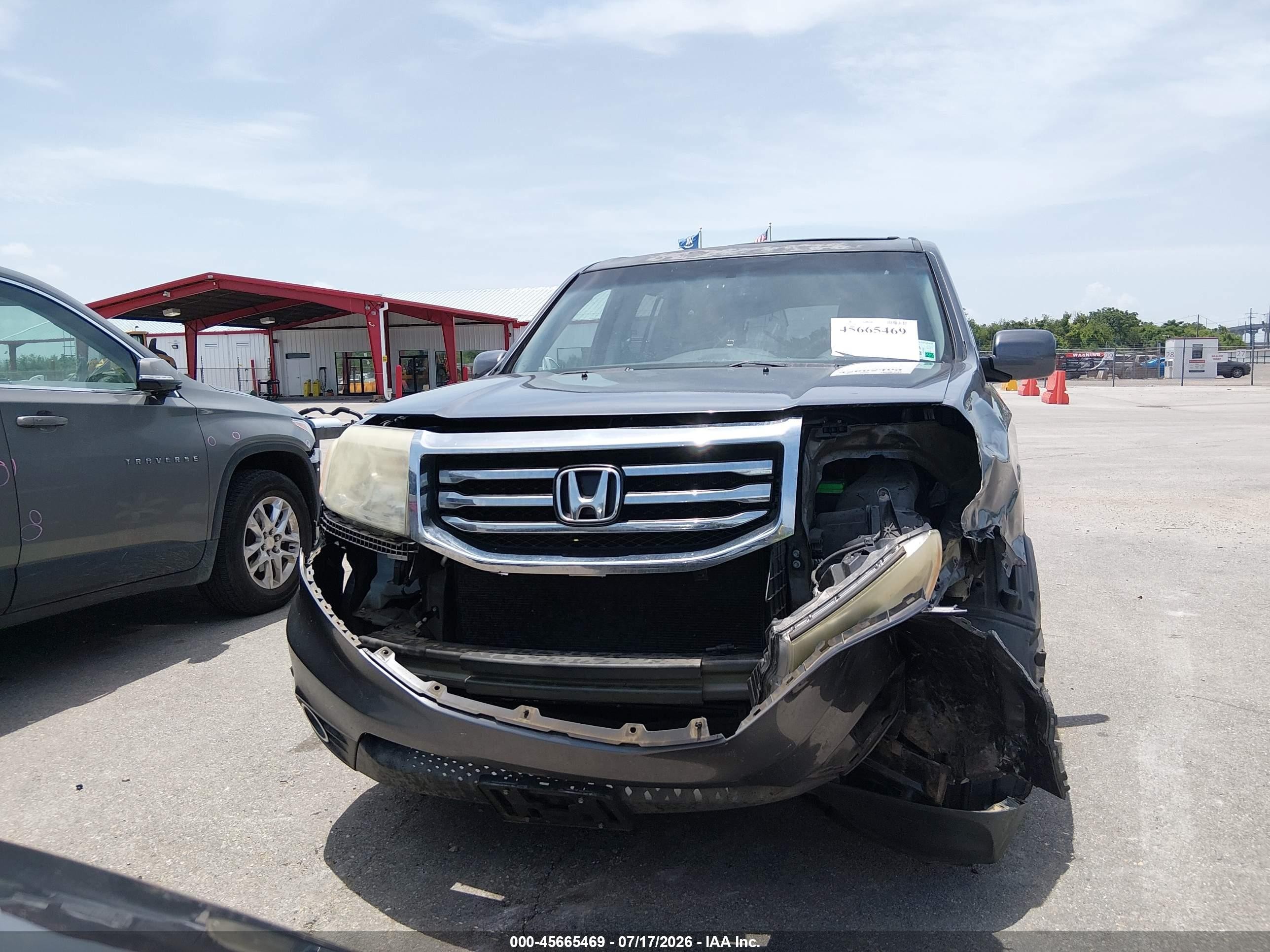 2015 Honda Pilot Touring Gray vin: 5FNYF3H97FB012338