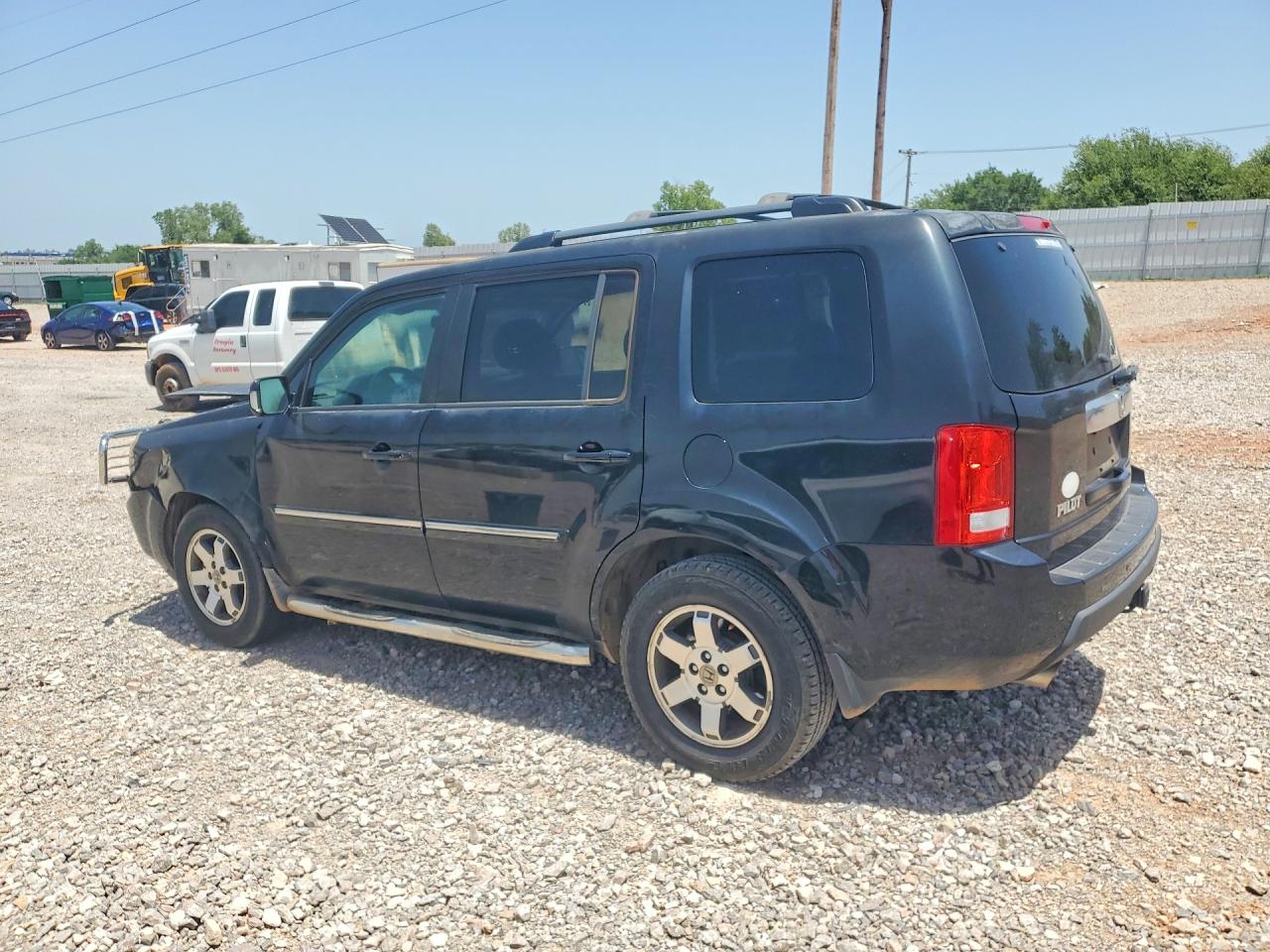 2011 Honda Pilot Touring Gray vin: 5FNYF3H98BB022807