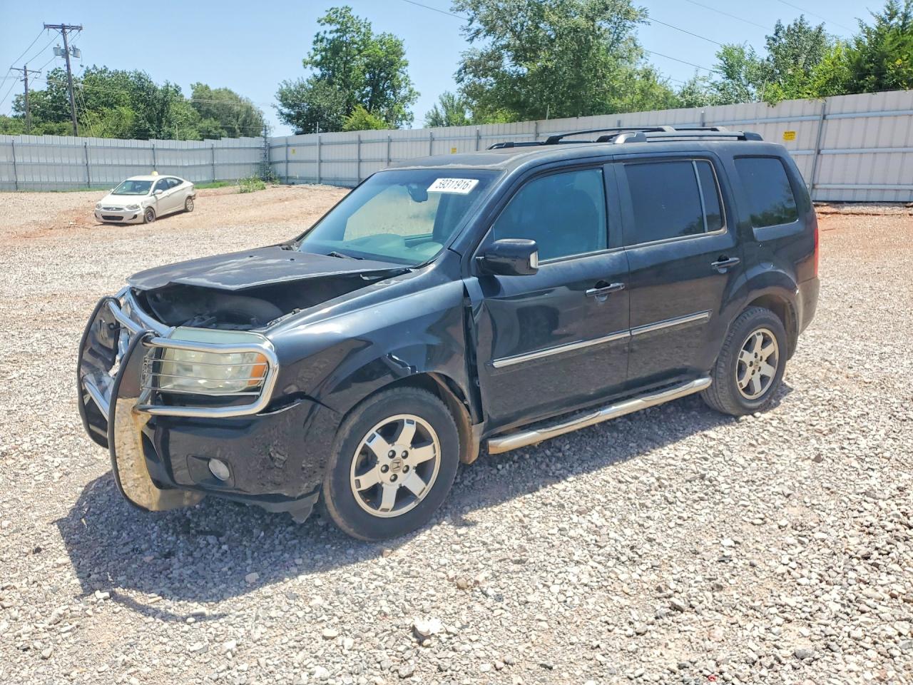 2011 Honda Pilot Touring Gray vin: 5FNYF3H98BB022807