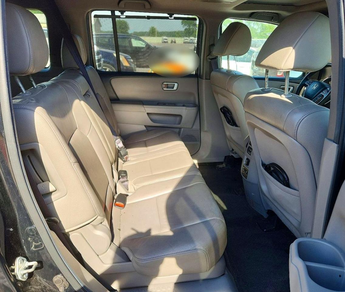 2012 Honda Pilot Touring Black vin: 5FNYF3H98CB021609