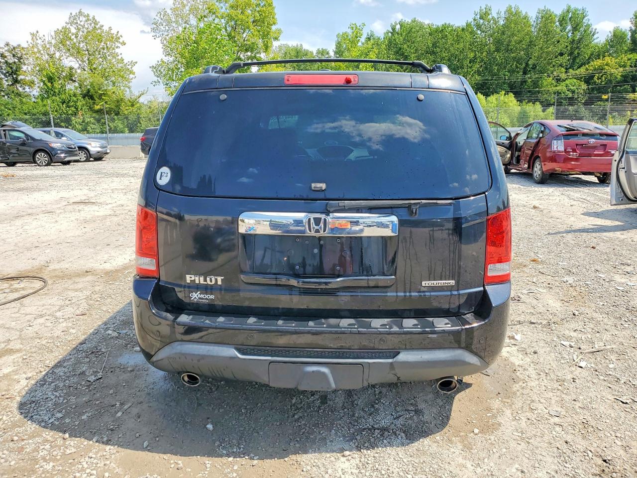 2014 Honda Pilot Touring Black vin: 5FNYF3H98EB009561
