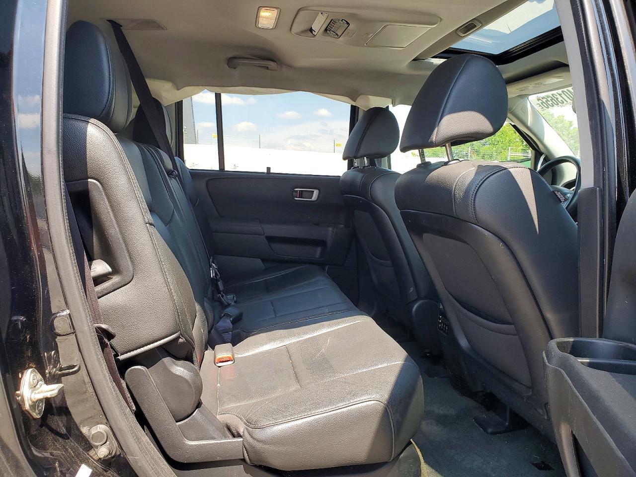 2014 Honda Pilot Touring Black vin: 5FNYF3H98EB009561