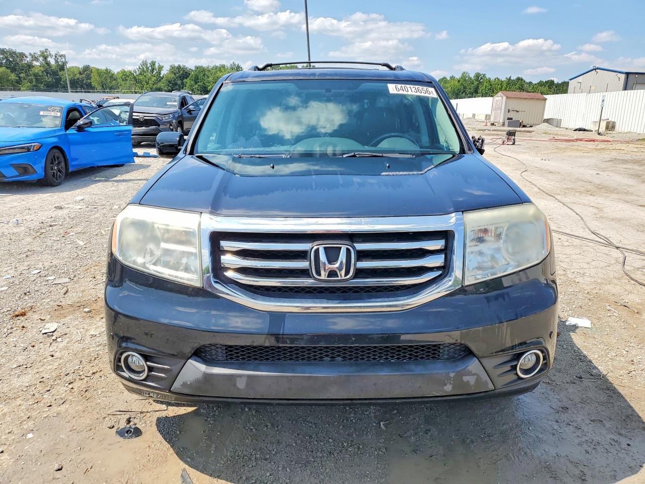 2014 Honda Pilot Touring Black vin: 5FNYF3H98EB009561