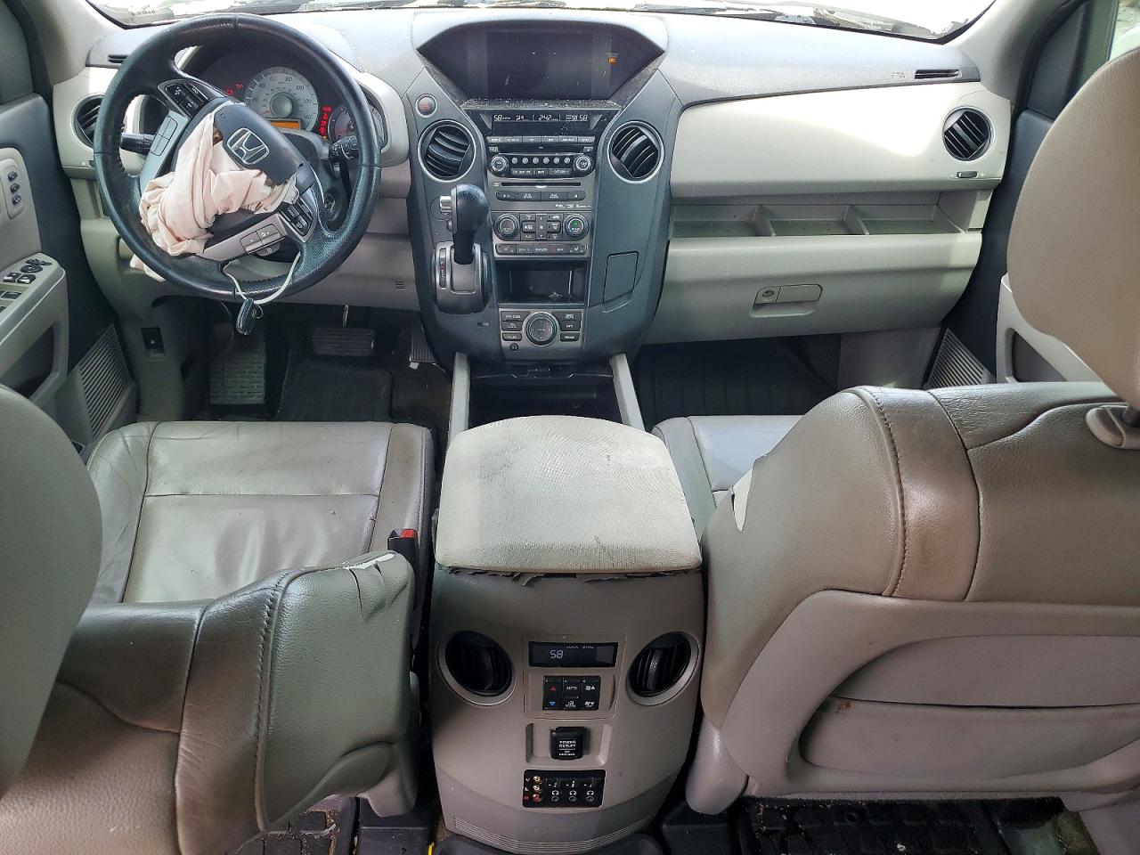 2014 Honda Pilot Touring White vin: 5FNYF3H98EB028708