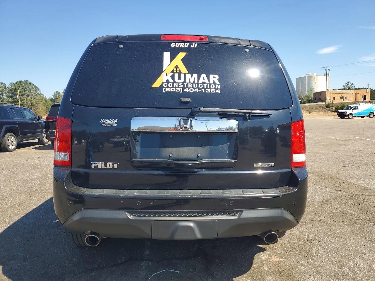 2015 Honda Pilot Black vin: 5FNYF3H98FB028807